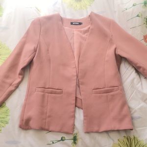 Missguided Pink Blazer